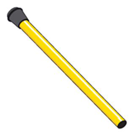 Handle for Tank, Tear-Drop & Trapezoid Dip Nets, 18" Handle for Tank, Tear-Drop & Trapezoid Dip Nets, 18"