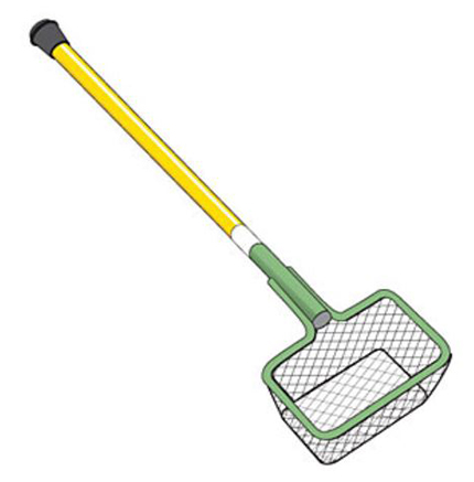 Tank Dip Net, 4" Deep, 1/8" Mesh Tank Dip Net, 4" Deep, 1/8" Mesh