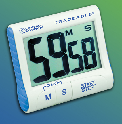 Traceable® Extra, Extra, Large Digit Countdown Timer Traceable® Extra, Extra, Large Digit Countdown Timer