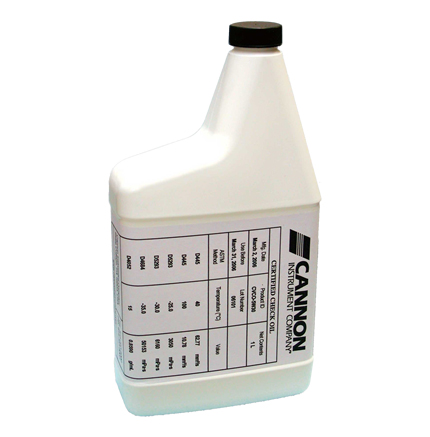 Certified Viscosity “Check Oils” for SAE Target Viscosities