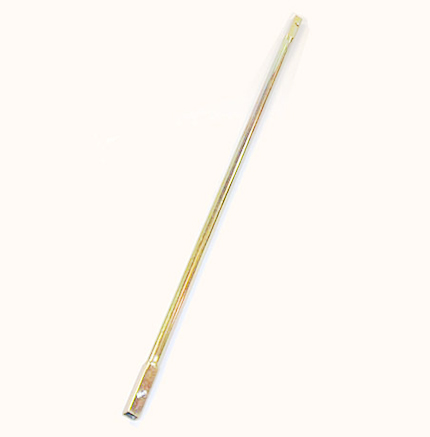 Ext. rod, 100 cm, square 19mm, incl. bolt and nut