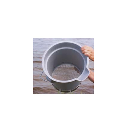 Wash Bucket (or Sieve Bucket) - Stainless Steel Mesh, 500µm Wash Bucket (or Sieve Bucket) - Stainless Steel Mesh, 500µm