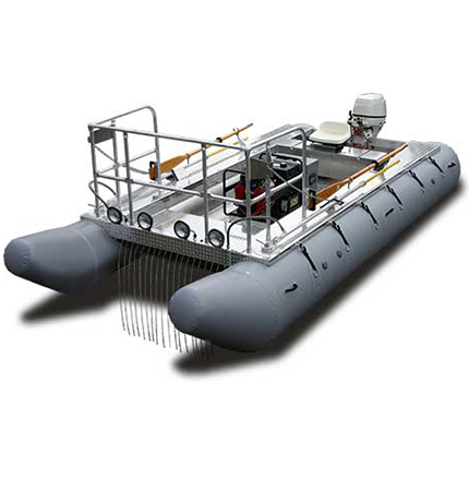 Inflatable Cataraft Electrofishing Boat