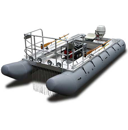 Inflatable Cataraft Electrofishing Boat Inflatable Cataraft Electrofishing Boat