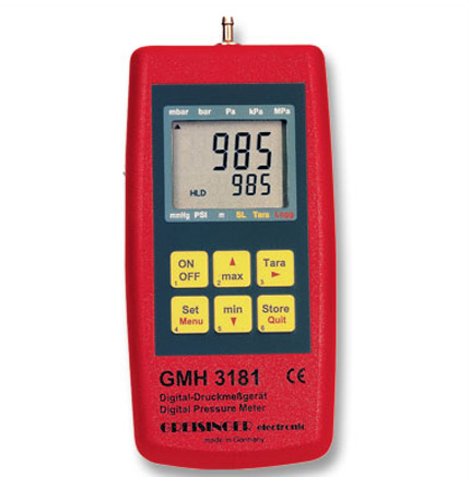 Handheld Digital Vacuum and Barometer incl. Sensor Handheld Digital Vacuum and Barometer incl. Sensor