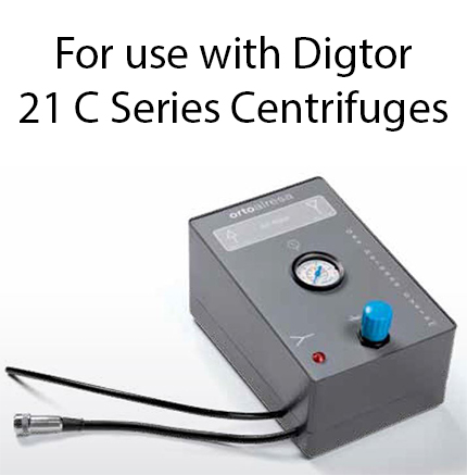 Gas Release System for 21 C Series Centrifuges