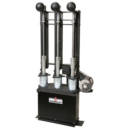 Triple, Standard 4" Automatic Compactor with Rotating Base Triple, Standard 4" Automatic Compactor with Rotating Base