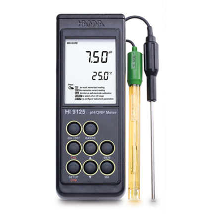 Waterproof Portable pH/mV Meter