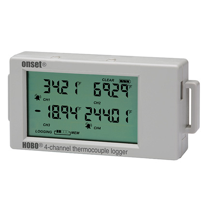 NEW! - HOBO 4-Channel Thermocouple Data Logger