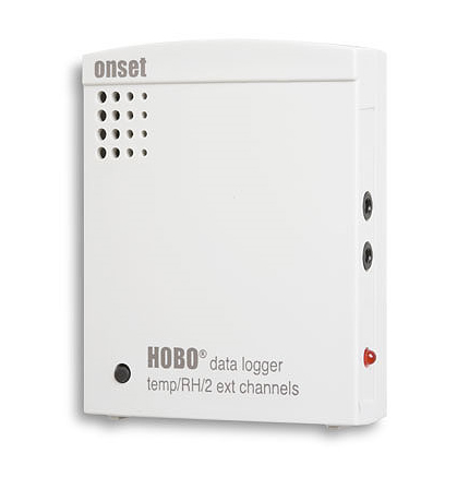 HOBO® Temperature/Relative Humidity/2 External Channel Logger