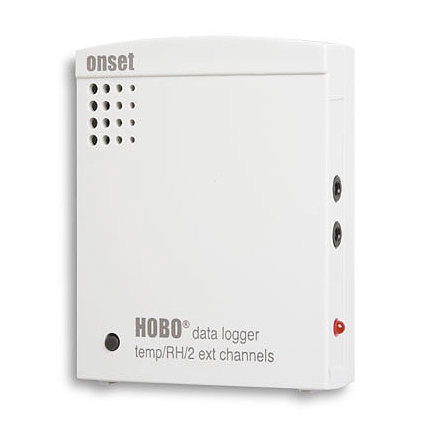 HOBO® Temperature/Relative Humidity/2 External Channel Logger HOBO® Temperature/Relative Humidity/2 External Channel Logger