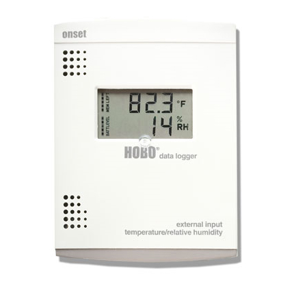 HOBO LCD Logger - Ext.Temperature/RH Data Logger