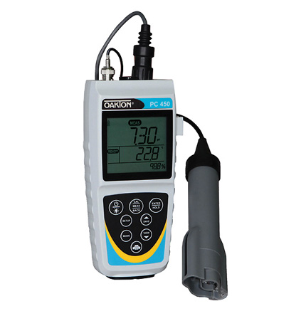 Waterproof pH/CON 450 Meter Waterproof pH/CON 450 Meter
