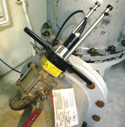 IQ SensorNet Retraction Assembly with Ball Valve IQ SensorNet Retraction Assembly with Ball Valve