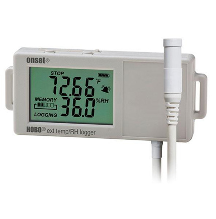 HOBO UX100 External Temp/RH Data Logger HOBO UX100 External Temp/RH Data Logger