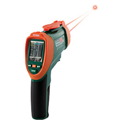 Dual Laser IR Video Thermometer Dual Laser IR Video Thermometer