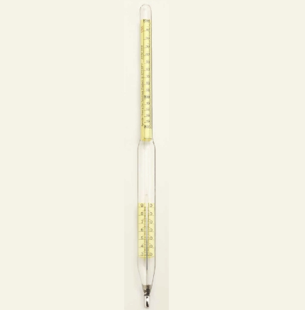 API Gravity Thermohydrometers - Thermometer in Stem