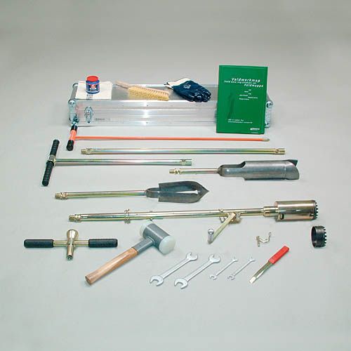 Bi-partite root auger set Bi-partite root auger set