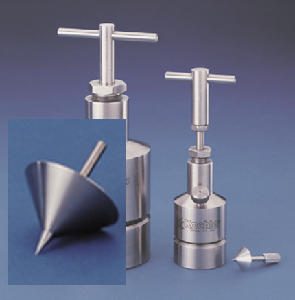 Penetration Cone, Sample Cup and Collar Penetration Cone, Sample Cup and Collar