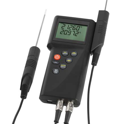 2-Channel Instrument Configurable for RH/T, T, Flow & Dewpoint 2-Channel Instrument Configurable for RH/T, T, Flow & Dewpoint