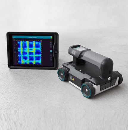 Portable Ground Penetrating Radar - Proceq GPR Live - RENTAL Portable Ground Penetrating Radar - Proceq GPR Live - RENTAL