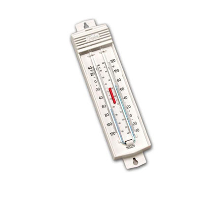 Wall Mount Min/Max Thermometer