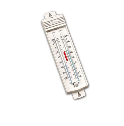 Wall Mount Min/Max Thermometer Wall Mount Min/Max Thermometer