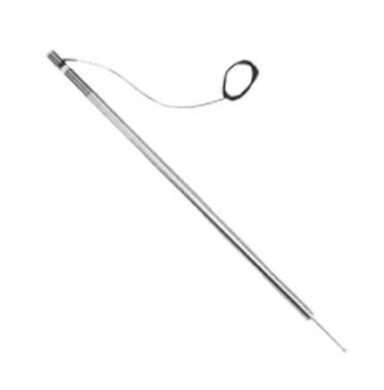 Long Stroke Displacement Transducer with captive guided armature Long Stroke Displacement Transducer with captive guided armature
