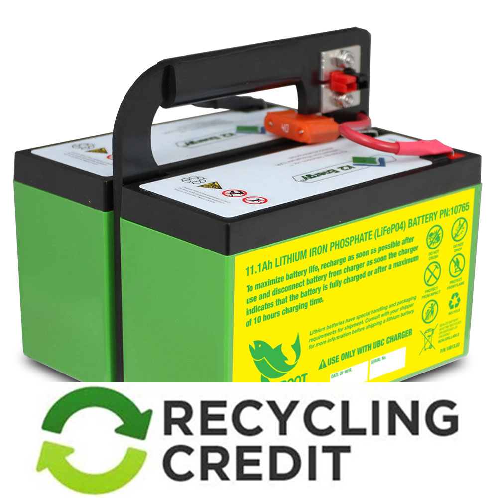 24V 11Ah Lithium Battery w/Recycling Credit (TRADE)