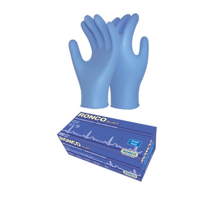 BluRite Plus Disposable Gloves (non-powdered)